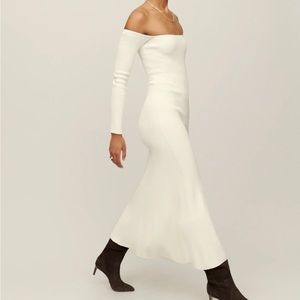 Reformation Symone Cotton Sweater Dress Size Medium